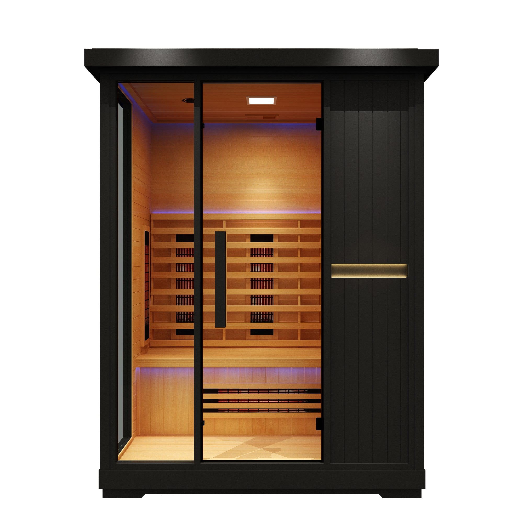 Lucent Halo 3 Person Outdoor Far-Infrared Sauna