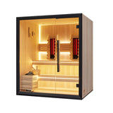 Lucent Nova 4 Person Hybrid Sauna