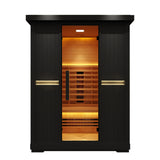 Lucent Halo 3 Person Outdoor Full Spectrum Infrared Sauna