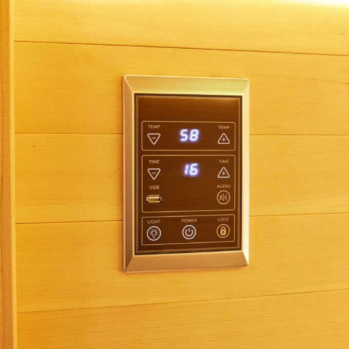 Lucent Pulse 3 Person Full Spectrum Infrared Sauna